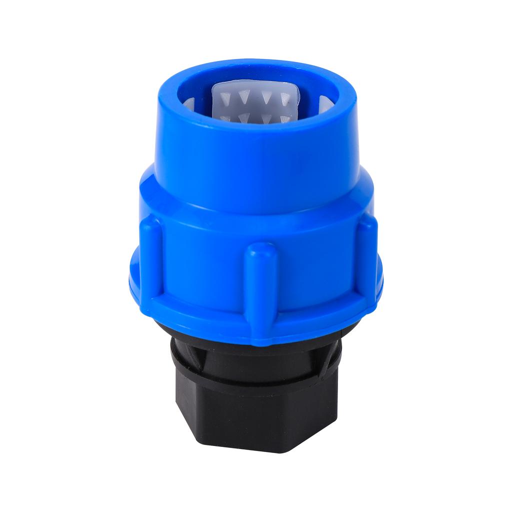 1/2" 3/4" 1" 1.2" 1.5" Female Thread Irrigation Adapter PE Pipe 20/25/32/40/50mm PE Pipe Straight Quick Connector Conversion 1Pc