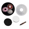 Botão Emblema Ornamento Fabricante Fácil de Rosetas Decorativo Scrapbooking DIY Hobby Artesanato Feito à Mão para