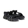 ONITSUKA TIGER Dentigre Series Riemen Bequeme Vielseitige Strandsandalen Unisex Sandalen Schwarz 1183B256-001