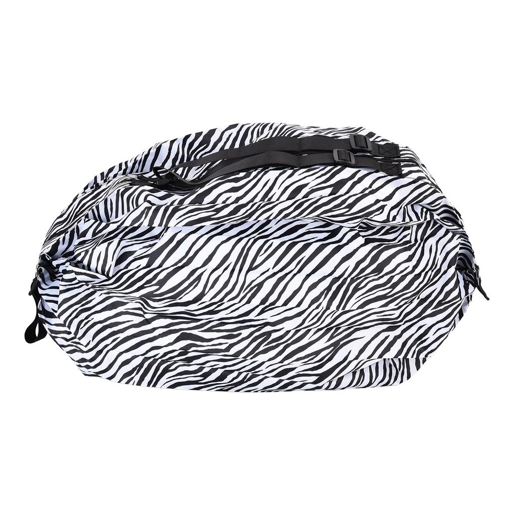 Stylish Reusable Shopping Bag Oxford Cloth Portable Foldable High Capacity Shoulder Bag Waterproof