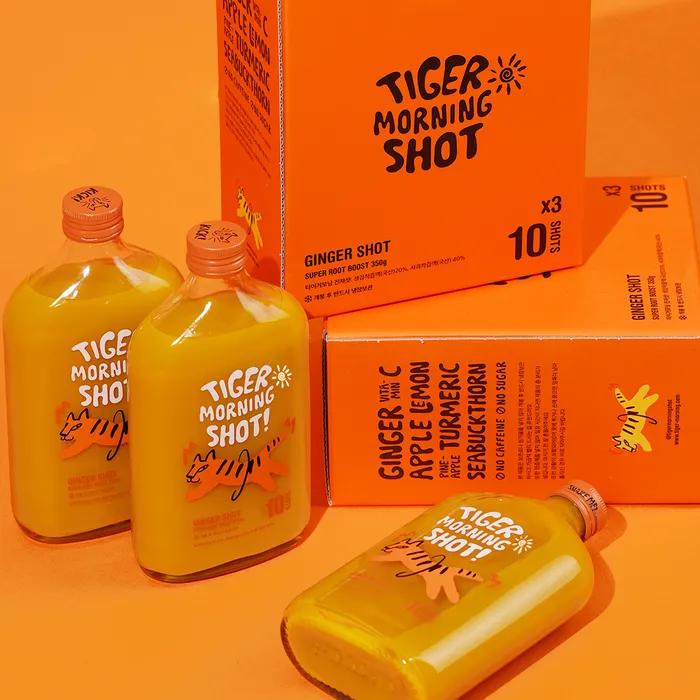 Miracle Morning_Tiger Morning Ginger Shot Rhythm Set (3 Bottles)