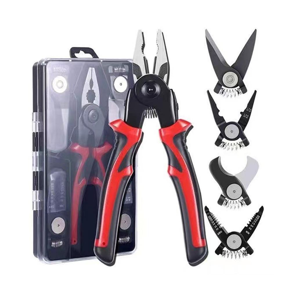 Multifunctional Ergonomic Handle Plier 5-in-1 Pliers Cable Stripper