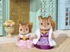 Sylvanian Families Town Town Dress-Up Set (Purple & Pink) TD-02 ST Mark Certified, Ages 3 and Up, Toy Dollhouse, Sylvanian Families, Epoch