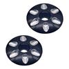 High Strengths Aluminum Alloys Bike Headset Cover Weatherproofed Cycling Headset Cap Commuters Bike Accessories