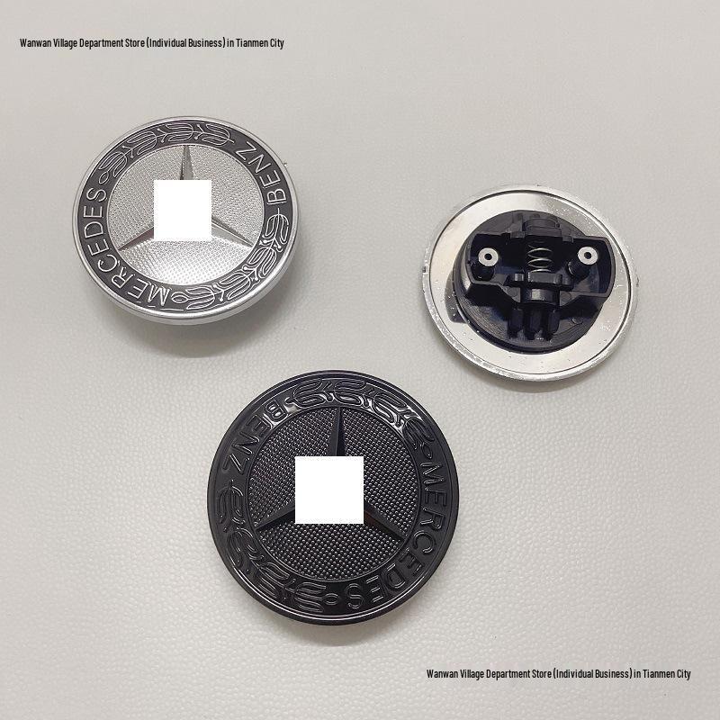 57mm Voorste Motorkap Embleem Geschikt voor Mercedes: ERS, GLC, GLK, CLA, CLS Modellen