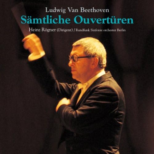 

CD HEINZ ROEGNER CONDUCTING THE BERLIN - Beethoven Complete Overtures KICC35923 Japan ObiClassical Used