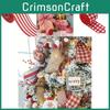 Elegant Christmas Plaid Ribbon In Red And White For Creative Gift Wrapping Ideas