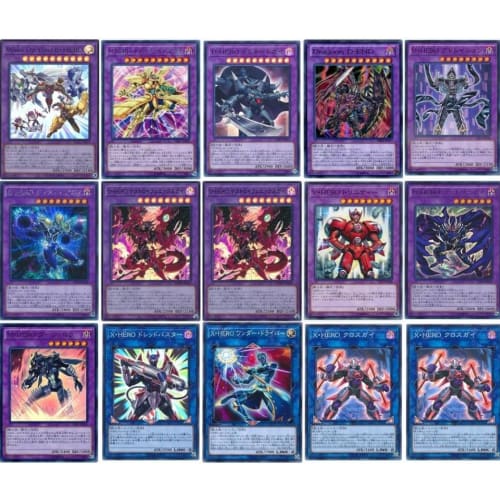 [Deck Sale] D-HERO Deck HERO Deck Pre-built Deck with Sleeve D-HERO Disc Guy