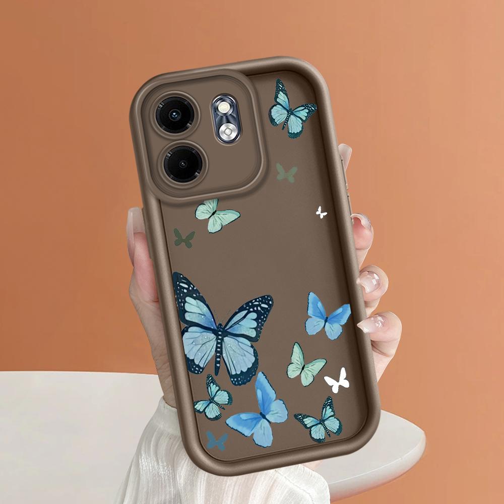 Mykt silikon telefondeksel Fullt dekkende Kamera Støtsikker Beskyttelsesdeksel for Huawei Honor Infinix Tecno iPhone Motorola Google