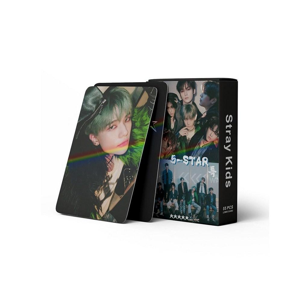 Stray Kids Poka Photocards 1 Box (55 Cards) 16 Types