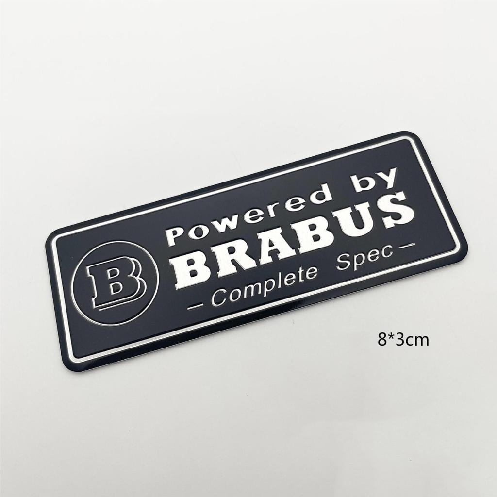 2025 Chaud 3D Métal Badge Autocollants Décalcomanie Accessoires Pour Mercedes Benz AMG Brabus Maybach W206 W204 W205 W212 W213 W221 W222 W223