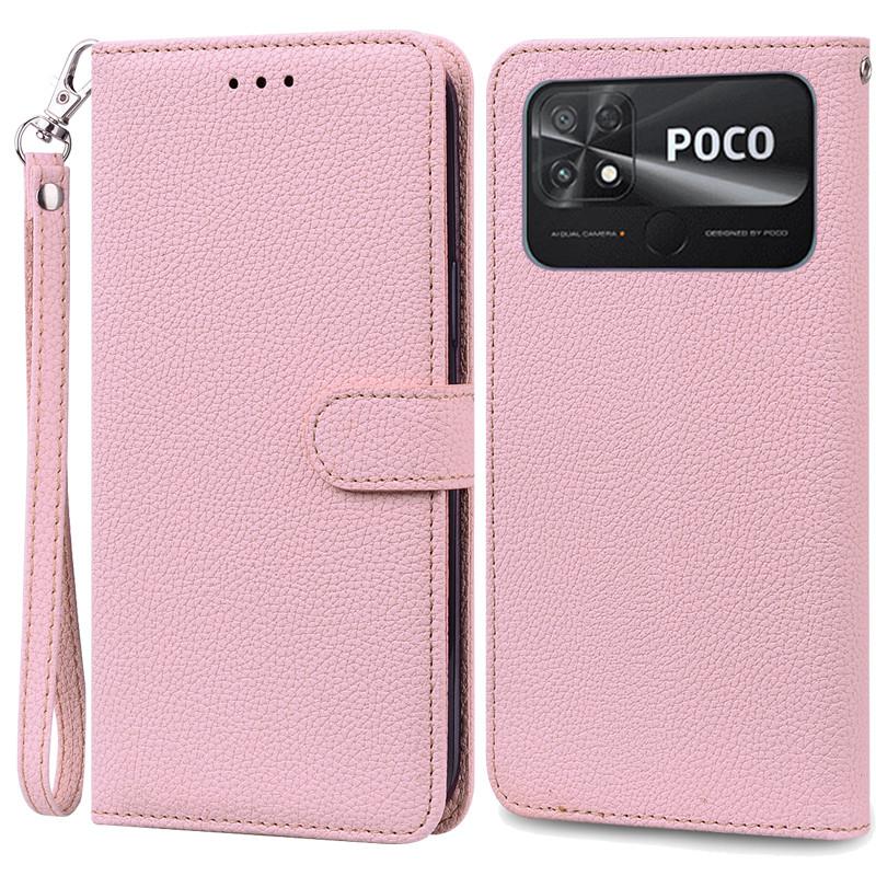 Case C40 Poco Wallet Leather Flip Case For Poco C40 Case Xiaomi Poco C40 C 40 Pococ40 Phone Cover Coque Fundas Etui Shell