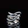New Newly Snake Rings for Women Punk Style Antique Color Vintage Party Accessories Personality Female Ring Animal Jewelry