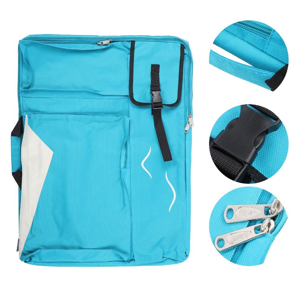 1pcs Reinforced Shoulder Straps Art Drawing Bag Waterproof Design Art Portfolio Case Traveling