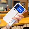 For Xiaomi 17 Pro Max Case Splicing PC + PU Leather Phone Back Cover with Metal Lens Ring/Buttons