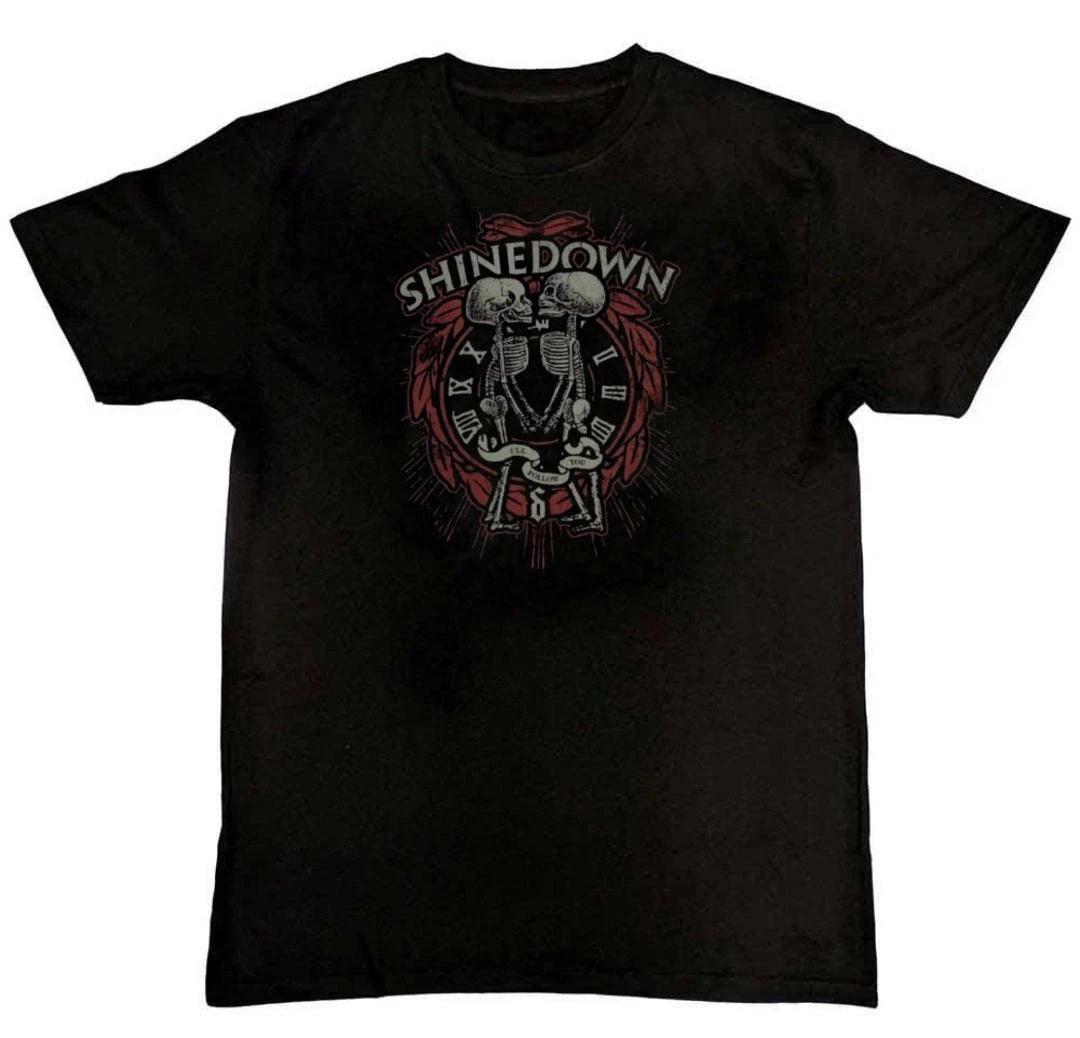 Men s and Women s T-shirts Shinedown Rock Band Graphic Print Unisex Mens T-Shirt S M L XL 2 3 4 XL XXXXL