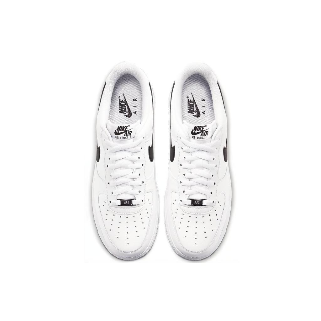 Nike Buty sportowe unisex Air Force 1 07 AN20 Biało-Czarne CJ0952-100