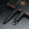 12mm 14mm 16mm 17mm 18mm 19mm 20mm 21mm Vintage Watch Strap Lizard Embossed Calf Genuine Leather Thin and Soft Watch Band