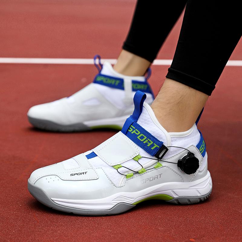 36-45 Couple Plus Size Shock-absorbing Anti Slip Wear-resistant Breathable Table Tennis Shoes Badminton Shoes Tennis Shoes