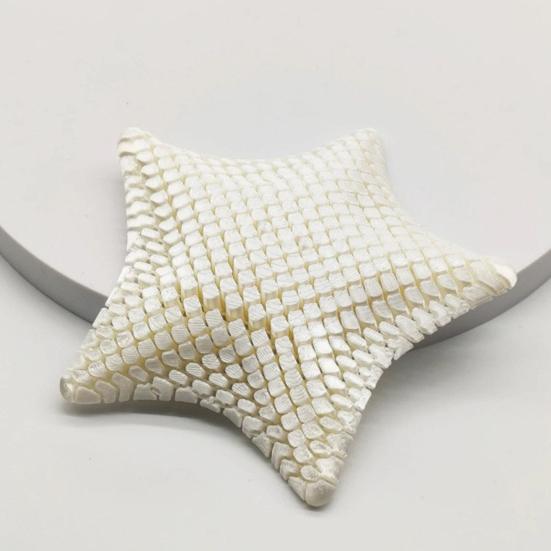 3D Printed Articulating Starfish Toy Anxiety Stress Relief Flexible Starfish Fidget Toy Home Office Desktop Decoration Ornament
