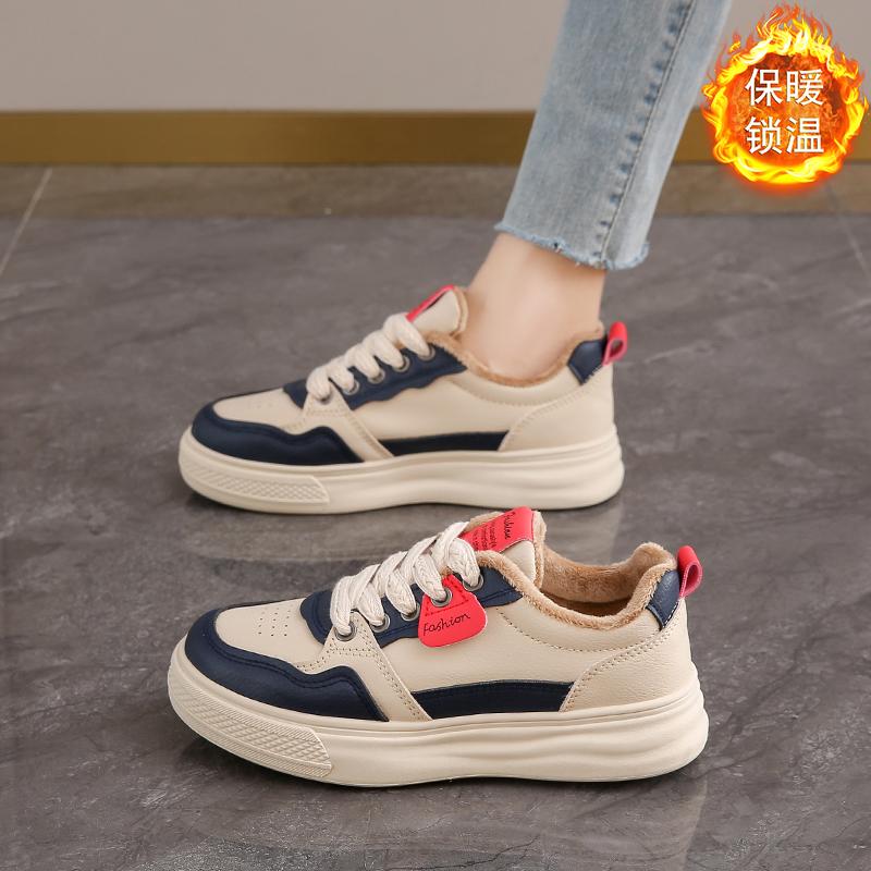 Spring casual board shoes new lightweight sports shoes warm cotton shoes