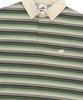 Sun Love Striped Caddy Polo Green