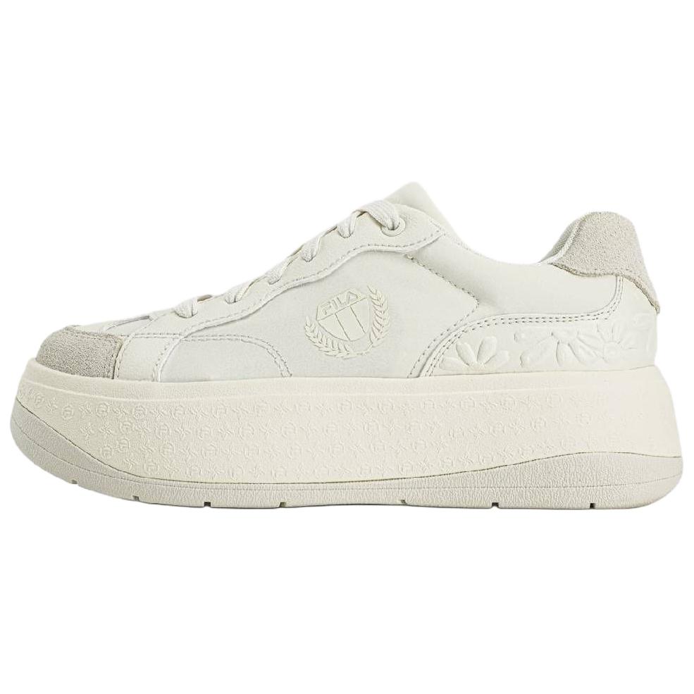 FILA BELLIS Skateboard Shoes Women s Milk White F12W633217FGL 35.5