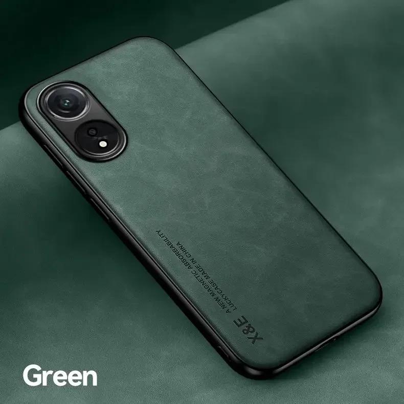 Magnetic Suede Leather Case For OPPO A79 A78 A58 A38 A18 A98 A17 A57 A57S 5G Protective Cover Shockproof Fundas Coque Capa Hülle