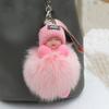 Fashion Beauty For Lady Lovely Girl Bag Pendant Plush Doll Car Key Chain Pendant