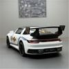 1:32 Porsche 911 Targa 4S Martini Racing Edition Sports Car Alloy Metal Diecast Model Car Sound & Light Pull Back Vehicles Gifts