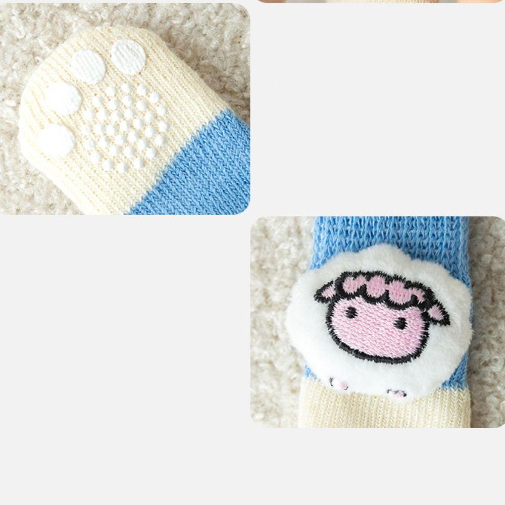 4pcs Cartoon Pet Socks Anti Slip Puppy Shoes High Quality Pet Dog Accessories
