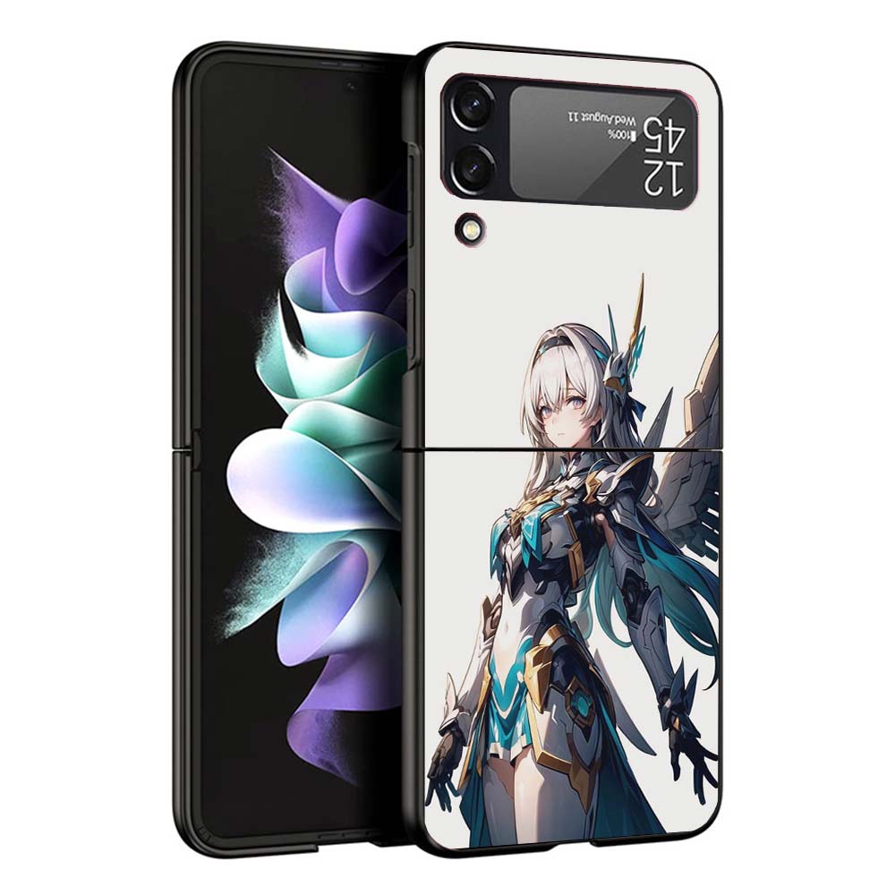 Honkai Star Rail Firefly Phone Case For Samsung Galaxy Z Flip7 Flip6 5G Flip5 Flip4 Flip3 ZFlip 7 6 3 4 5 Shockproof Back Cover