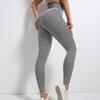 Spring Fitness High Waist Yoga Pants: Elastic Mesh Leggings with Tummy Control and Hip Lift for Women