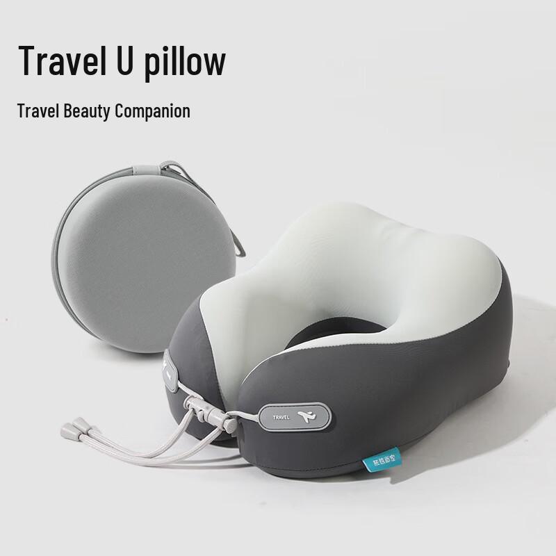 Portable Memory Foam U-Shaped Travel Pillow