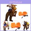 Premium Quality Adult Kids Inflatable Horse And Jockey Costume For Parties And Events