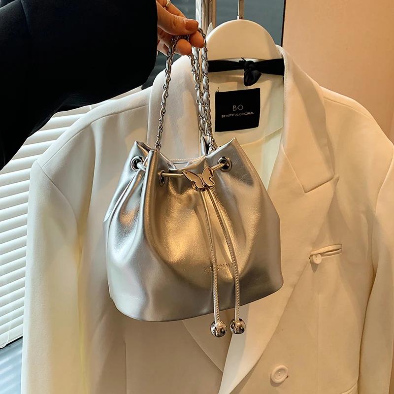 Luxus Marke Frau Kleine Schulter Taschen Neue Mode Designer Einfache Große Kapazität Solide Umhängetaschen