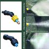 5L Battery Powered Sprayer with 3 Mist Nozzles Rechargeable Retractable Wand Garden Sprayer with Shoulder Strap for Gardening