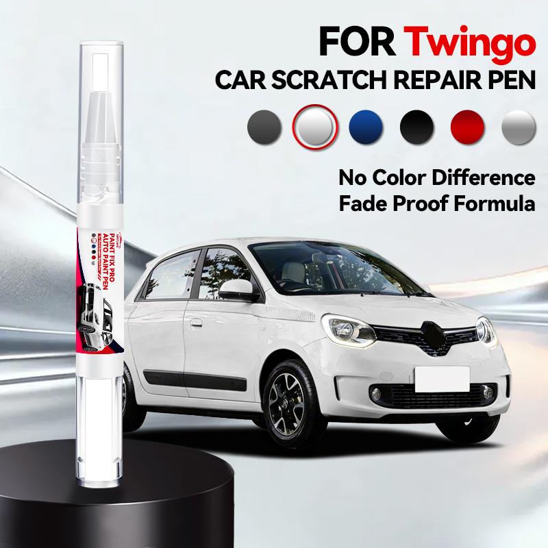 Für Renault Twingo Lackreparaturstift Lackstift Kratzerentferner DIY Auto Zubehör Schwarz Weiß Lila Blau Grau