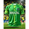 T-shirt Grafica da Uomo Norvegia Moda Sportiva Larga Manica Corta Estate Nuovo Design Stampa 3D Magliette Fitness Magliette da Calcio
