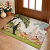 Anime Hot D-Delicious In D-Dungeon Floor Mat Cozy Flannel Soft Thick Non-Slip Mat For Living Room Bedroom Kitchen Decor Rugs