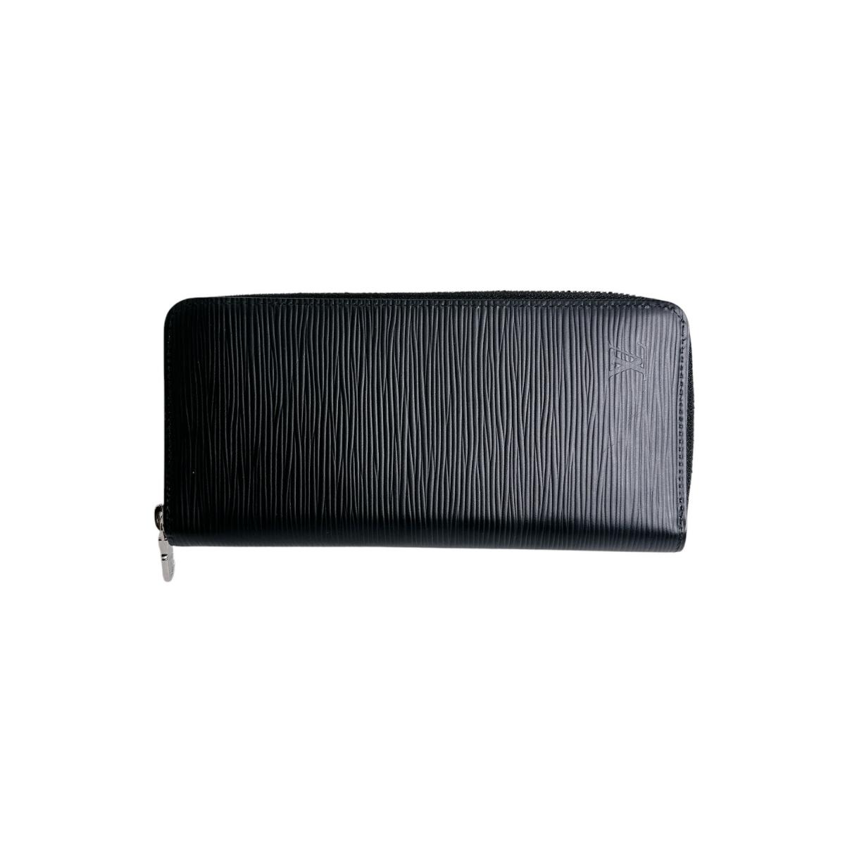 

LOUIS VUITTON Epi Zippy wallet Long Wallet purse Epi Leather Noir mens M60965 Used