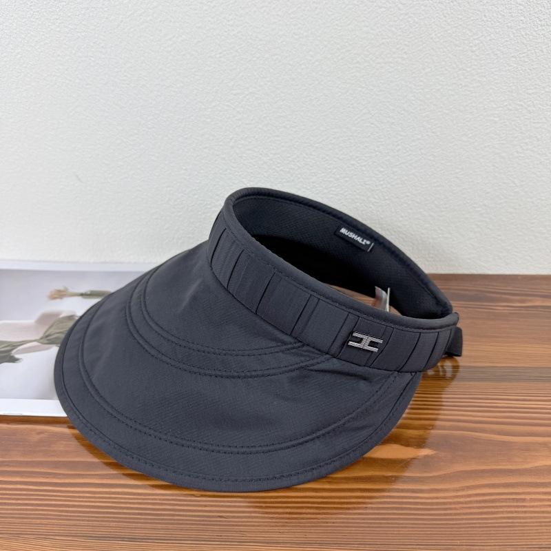 Adjustable Quick Drying Sun Protection Hat for Women Summer UV Resistant Empty Top Hat Outdoor Large Eave Sun Protection Hat