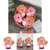 Cute Beaver Plush Toy Keychain Pendant With Soft Short Plush Wholesale Hanging Decoration For Bags