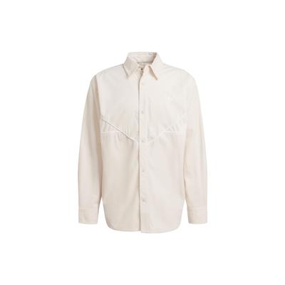 Originals Embroidered Logo Long Sleeve Sports Shirt Men Tops White IM4444