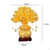 Money Tree Statue ,Lucky Figurine, Ornament Wealth Sculpture for Study Room