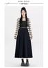 Maternity Petite Black Pleated Long Skirt - Spring/Autumn 2026 Collection