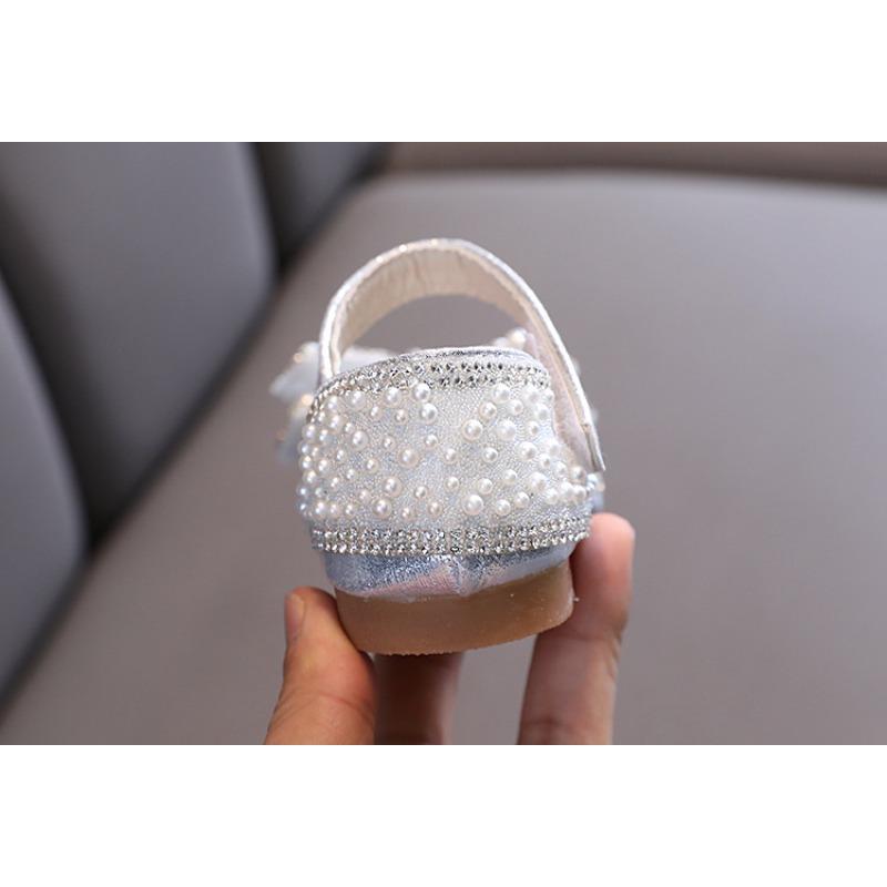 Summer new Korean-style girls' small/medium/large children's princess casual single shoes performance shoes little girl children's leather shoes