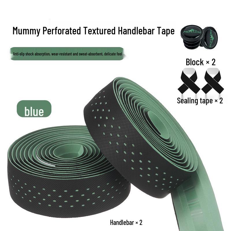 

MOTSUV Нековзка Дихаюча Силіконова Обмотка Керма для Шосейних Велосипедів