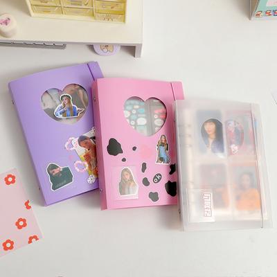 Loose Leaf Photo Album Photocard Holder Book Kpop Idol Replaceable Photo Card Holder ID Card Collect Book Photocards Album