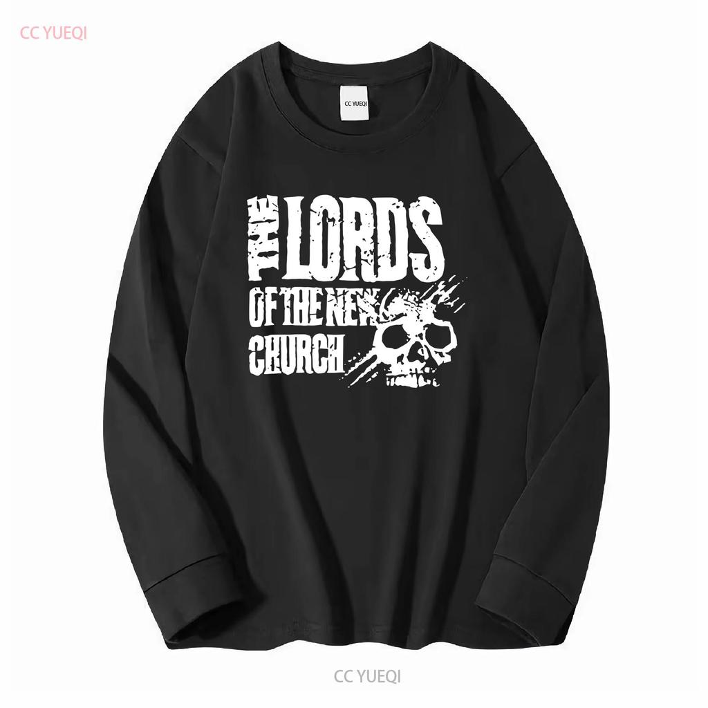 Lords of The New Church T Shirt gift for rock fan TE5230 vintage Washed Casual homme Top For Everyday Wear designer clothes